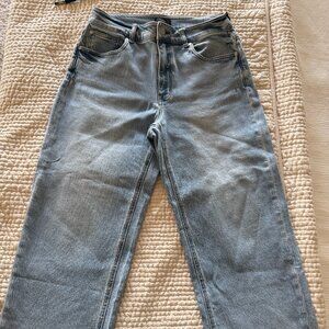 Quince Bella Stretch Straight Leg Cropped Jeans Size 31